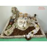 Morceau de rivière cercle - Décor pour crèche de Provence