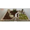 Mur de Gordes TGM pilier - Décor pour Santons de Provence - LADV