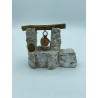 Puits Manon + mur de pierre TGM - Décor de crèche Provençale - LADV